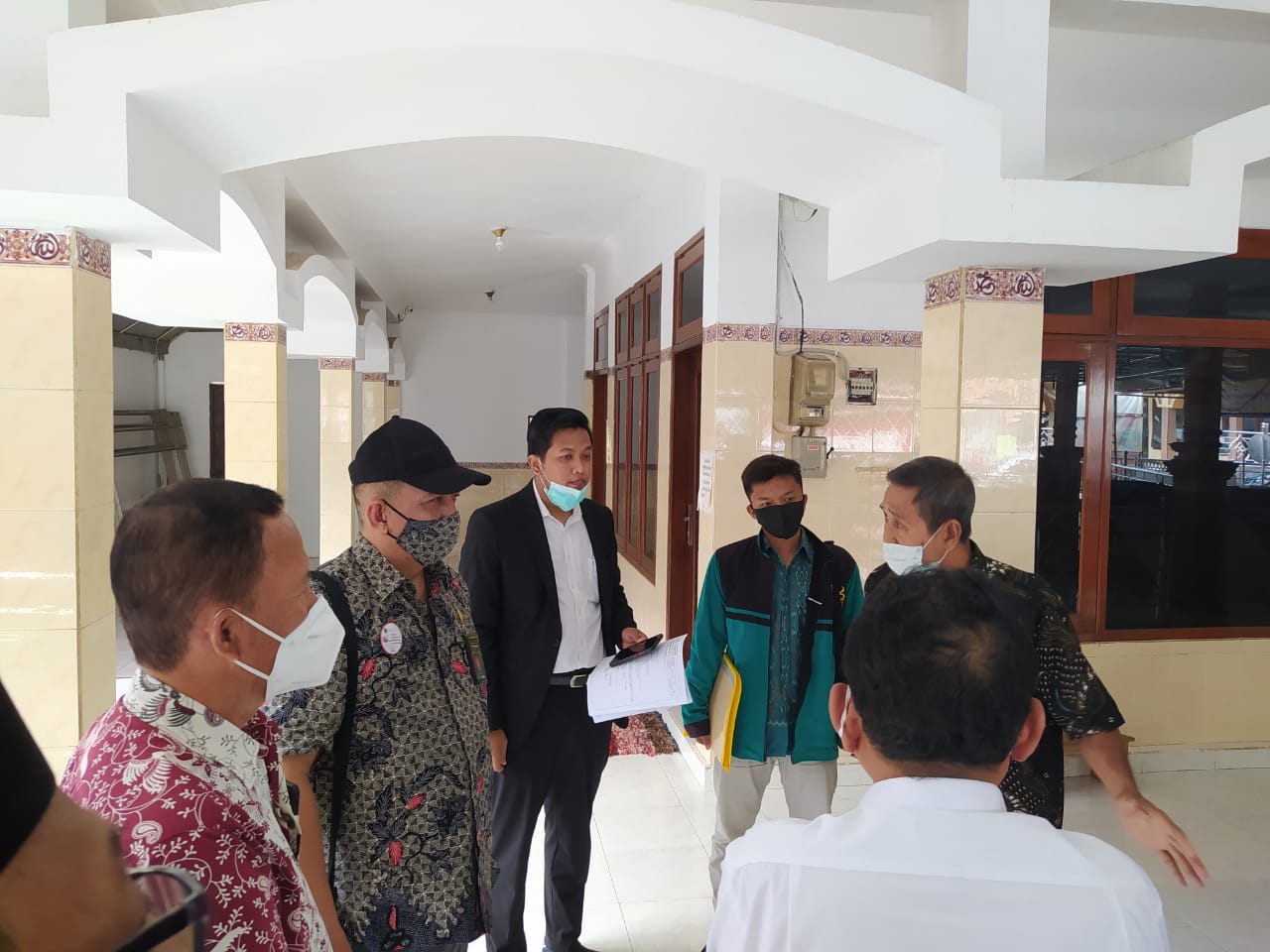 Agenda pemeriksaan setempat dalam perkara wakaf di PA Sidoarjo